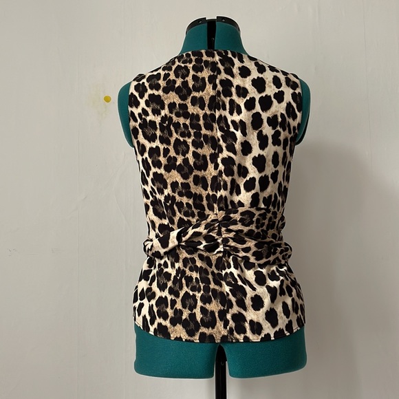 Zara leopard tie front - Picture 2 of 4
